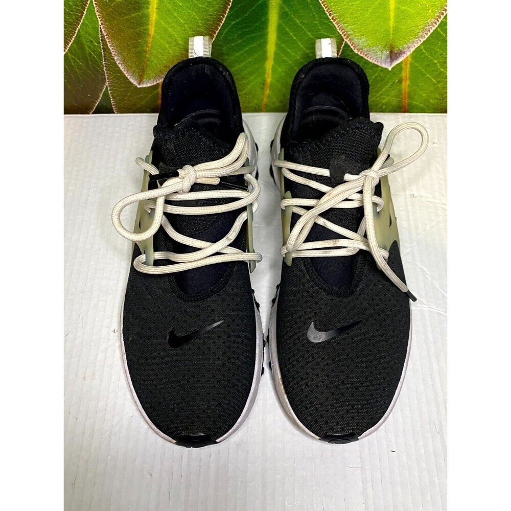 Nike React Presto Ghost Mens Size 8 Black Athletic Shoes Sneakers AV2605-003